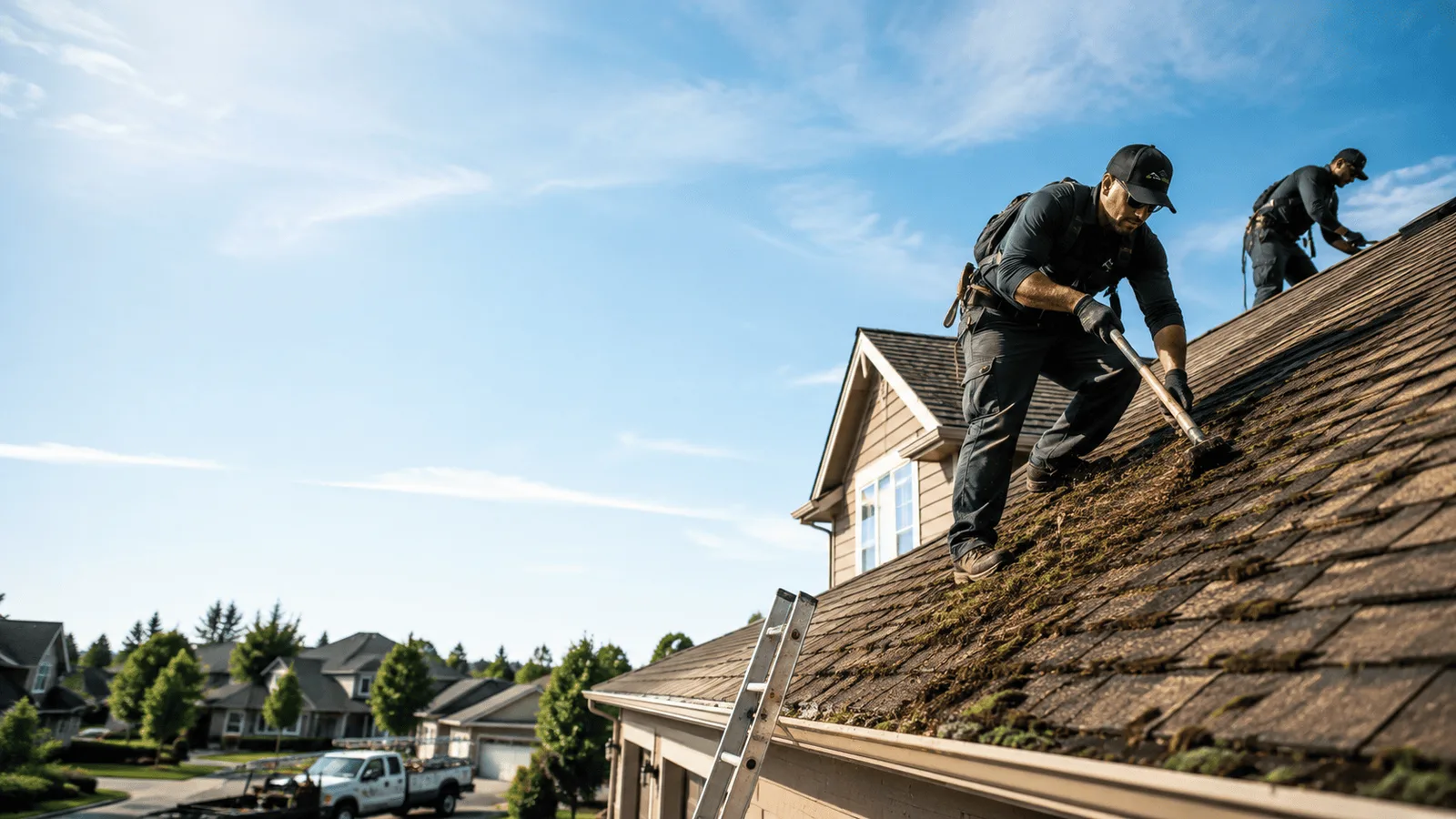 Roof Moss Removal in Acton, CA near me